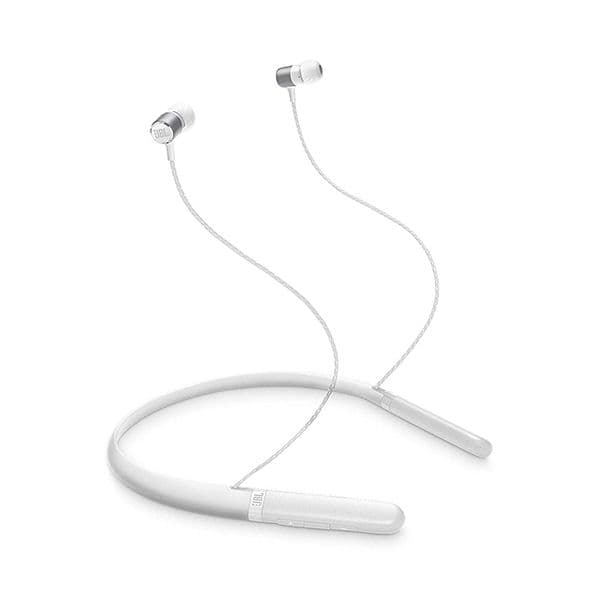 JBL LIVE200BT Bluetooth Wireless in Ear Earphones with Mic (White) - 1