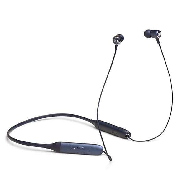 JBL LIVE220BT by Harman Wireless Bluetooth in Ear Neckband Headphones with Mic (Blue) - 1