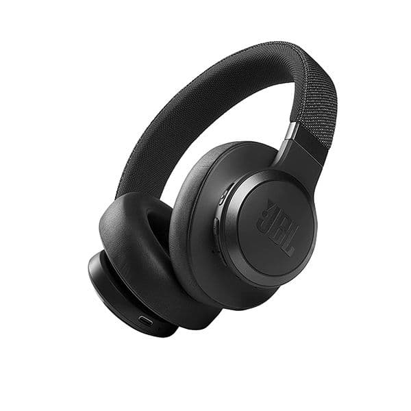 JBL Live 660NC, Smart Adaptive Noise Cancellation Bluetooth Wireless Over Ear Headphones, Black - 1