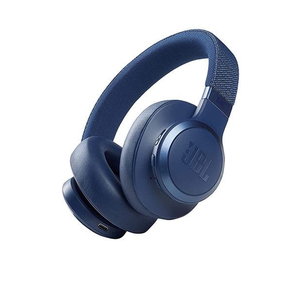 JBL Live 660NC, Smart Adaptive Noise Cancellation Bluetooth Wireless Over Ear Headphones, Blue - 1