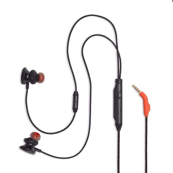 JBL Quantum 50, Wired in Ear Gaming Earphones, Black - 1