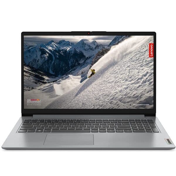 Lenovo IdeaPad Slim 1 AMD Ryzen 3 3250U 15.6" (39.62cm) FHD Thin &amp; Light Laptop (8GB/512GB SSD/Windows 11/Office 2021/3months Game Pass/Cloud Grey/1.6Kg) 82R10049IN - 1