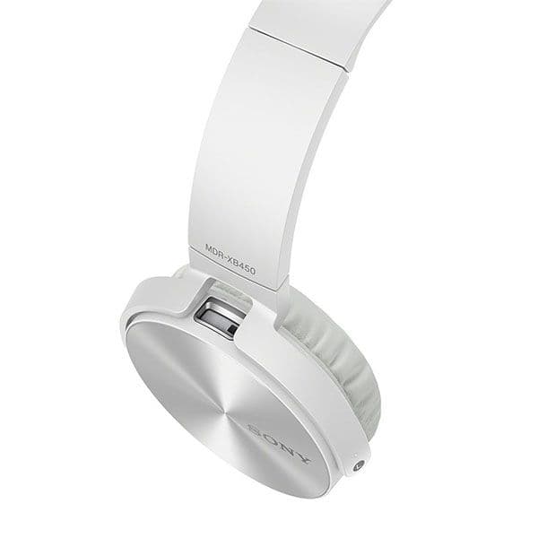 Sony MDR-XB450 Wired On Ear Headphone White - 4
