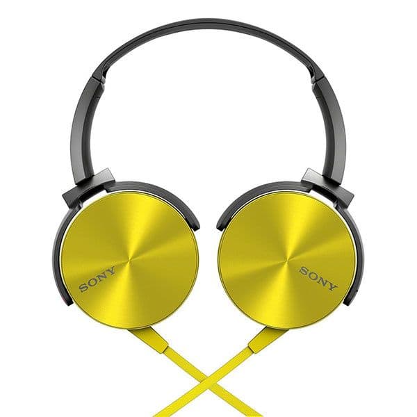 Sony MDR-XB450 Wired On Ear Headphone White - 7