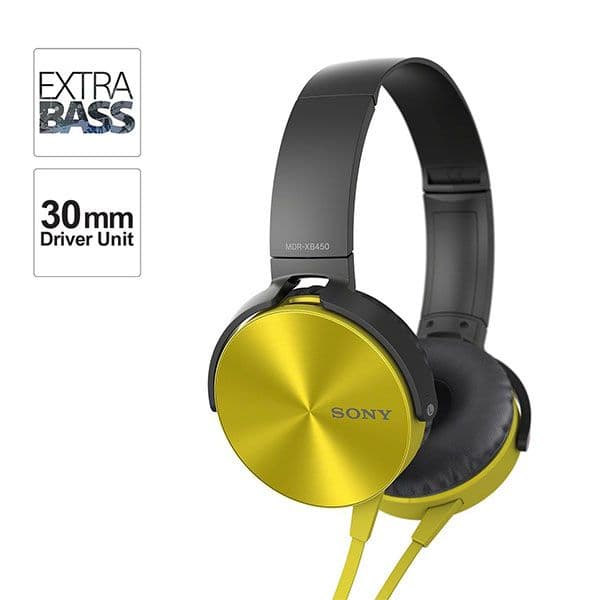 Sony MDR-XB450 Wired On Ear Headphone White - 8
