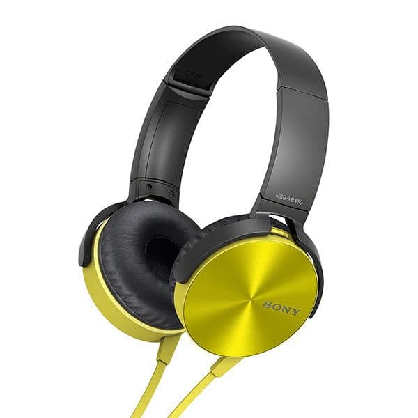 Sony MDR-XB450 Wired On Ear Headphone White - 9