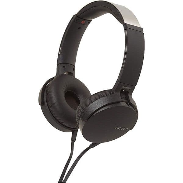 Sony MDR-XB550AP Extra Bass On-Ear Headset Black - 1