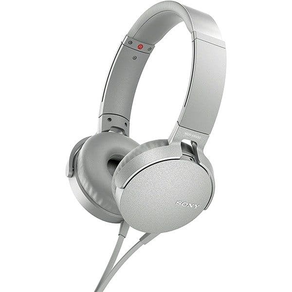 Sony MDR-XB550AP Extra Bass On-Ear Headset White - 1