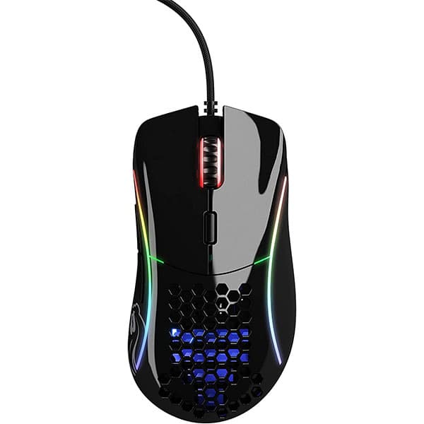 Glorious Model D Gaming Mouse Glossy Black Wired Mouse - 2