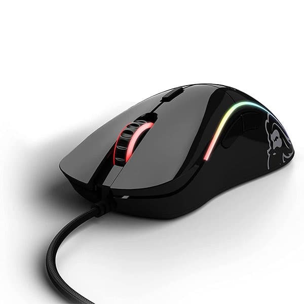 Glorious Model D Gaming Mouse Glossy Black Wired Mouse - 3
