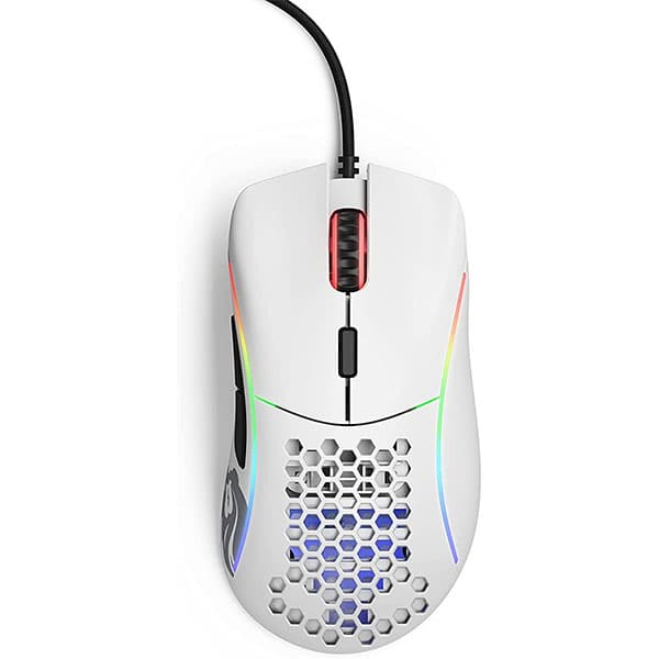 Glorious Model D Gaming Mouse Matte White Wired Mouse - 2