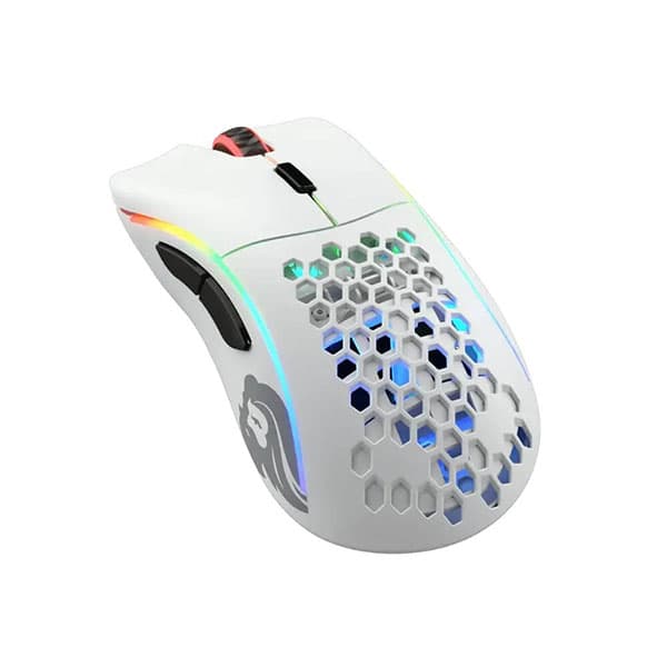 Glorious Model D Wireless RGB Gaming Mouse Matte White - 1