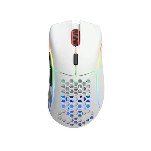 Glorious Model D Wireless RGB Gaming Mouse Matte White - 2