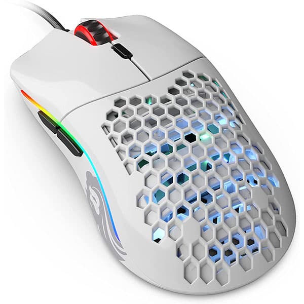Glorious Model O Minus Glossy White Gaming Mouse - 1