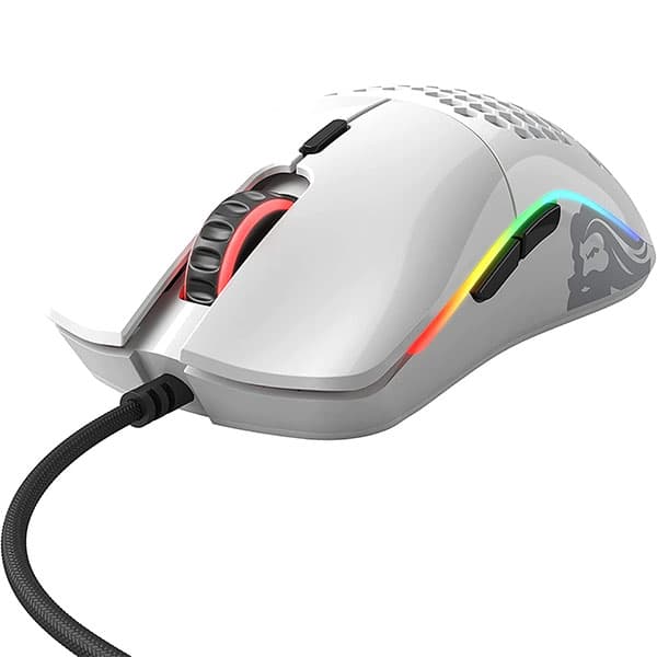 Glorious Model O Minus Glossy White Gaming Mouse - 2