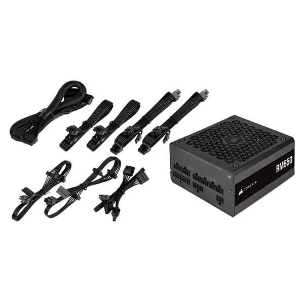 Corsair RM650 80 Plus Gold Fully Modular SMPS - 6