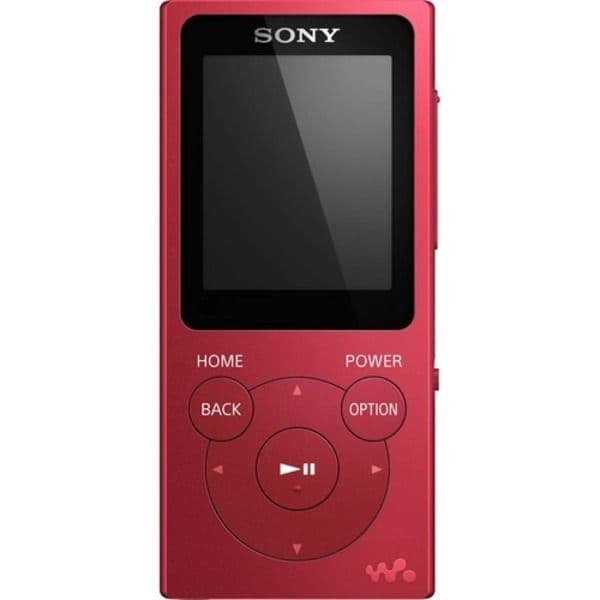 Sony NW-E394 Walkman 8GB Digital Music Player (Red) - 2