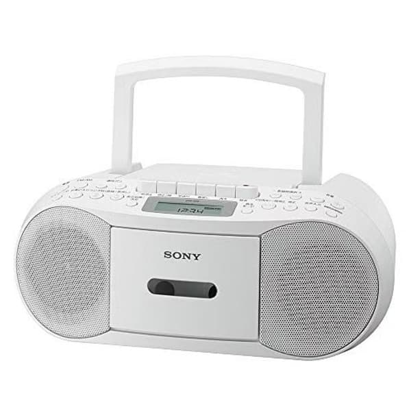 Sony CFD-S70 CD and Cassette Player With Radio (White) - 3