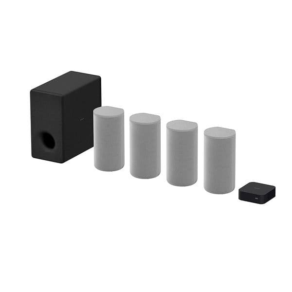 Sony HT-A9 7.1.4ch Home Theater Speaker System Multi-Dimensional Surround Sound Experience with 360 SSM and Wireless Subwoofer SA-SW3 - 1