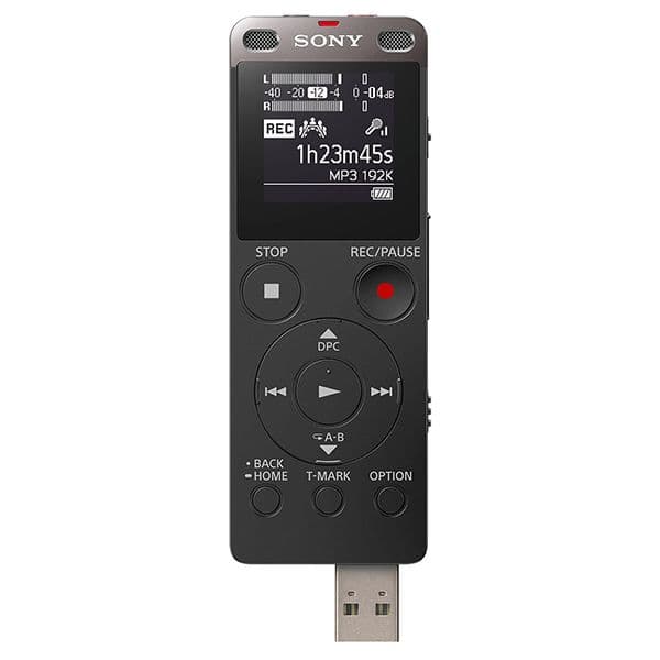 Sony ICD-UX560F Digital Voice Recorder with Built-in USB (Black) - 2