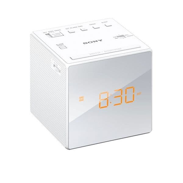 Sony ICF-C1 FM/AM Clock Radio (White) - 1