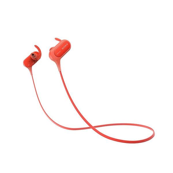 Sony Extra Bass MDR-XB50BS in-Ear Active Sports Wireless Headphones (Red) - 2