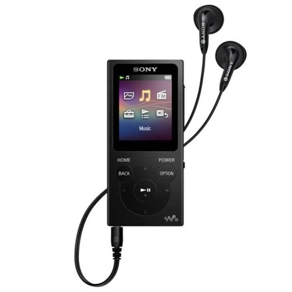 Sony NW-E394 Walkman 8GB Digital Music Player (Black) - 1