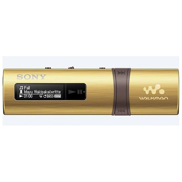 Sony NWZ-B183F Walkman 4GB Digital Music Player with FM (Gold) - 1