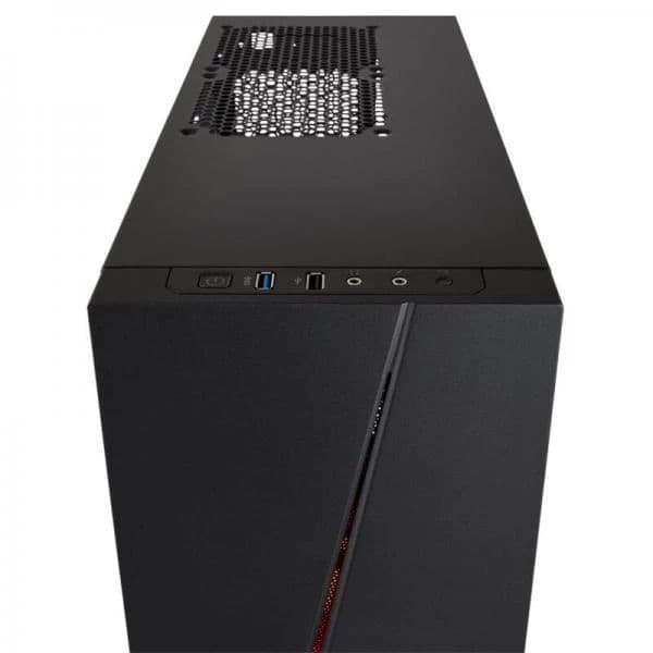 Corsair Spec-05 RED LED Mid-Tower Gaming Case (Black) - 4