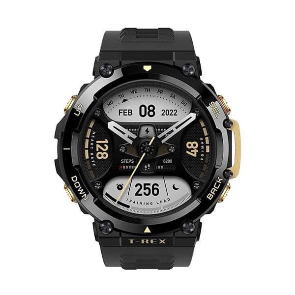 Amazfit T-Rex 2 Premium Multisport GPS Sports Watch Astro Black Gold - 3