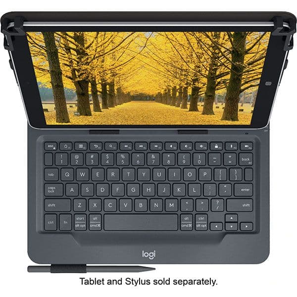 Logitech Universal Folio with Integrated Bluetooth Keyboard - 4
