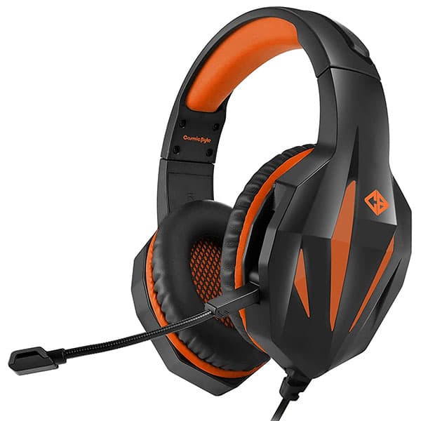 Cosmic Byte Uranus RGB Gaming Headset Orange Demon - 1