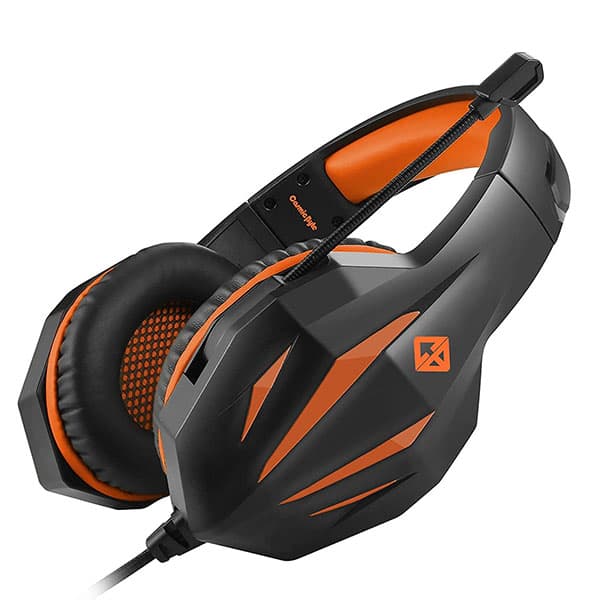 Cosmic Byte Uranus RGB Gaming Headset Orange Demon - 3