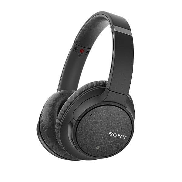 SONY WH-CH700N Active noise cancellation enabled Bluetooth Headset  (Black, On the Ear) - 1