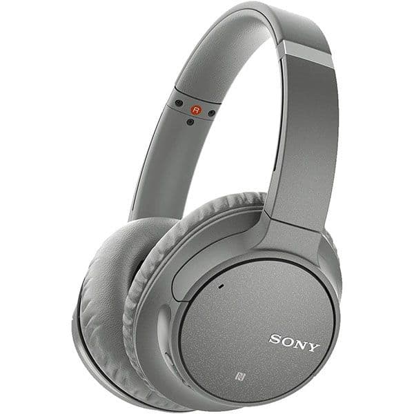 SONY WH-CH700N Active noise cancellation enabled Bluetooth Headset  (Gray, On the Ear)