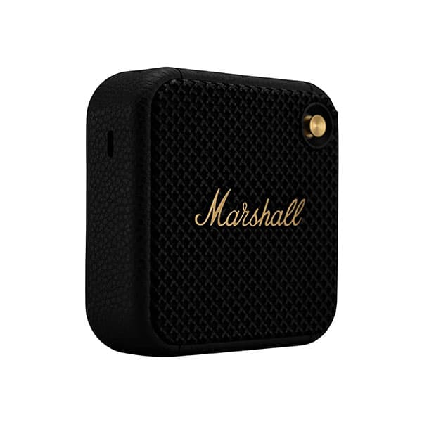 Marshall Willen Portable Bluetooth Speaker (Black & Brass) - 2
