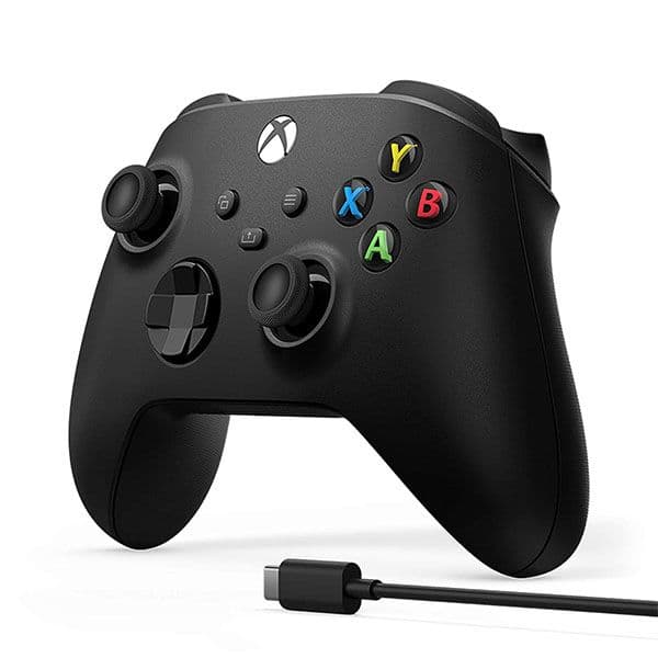 Microsoft Xbox X/S Wireless Controller Carbon Black with USB C Cable - 1