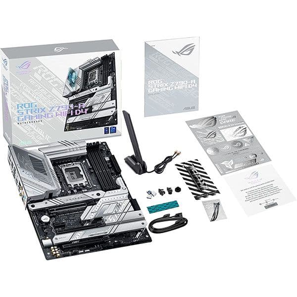 Asus ROG Strix Z790-A Gaming WIFI D4 Motherboard Intel LGA 1700 Supports Intel 12th, 13th & 14th Gen Processors - 2