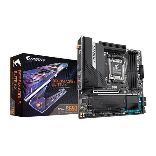 Gigabyte B650M Aorus Elite AX (Wi-Fi) Motherboard - 1
