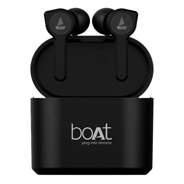 boAt Airdopes 408 TWS Earphone (Black) - 1