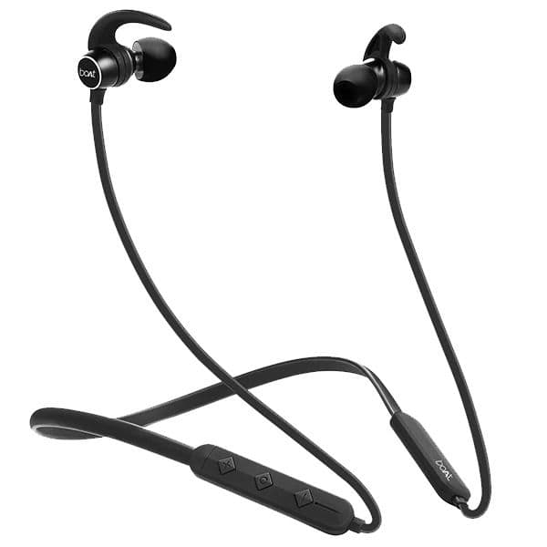 boAt Rockerz 255R Wireless Earphone (Black) - 1