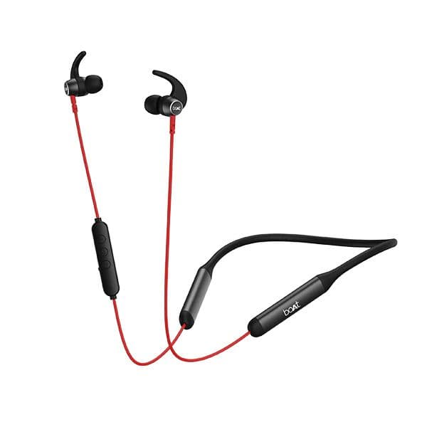 boAt Rockerz 330 Pro Wireless Earphone (Red) - 1