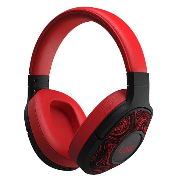 boAt Rockerz 558 Wireless Headphone (Red) - 1