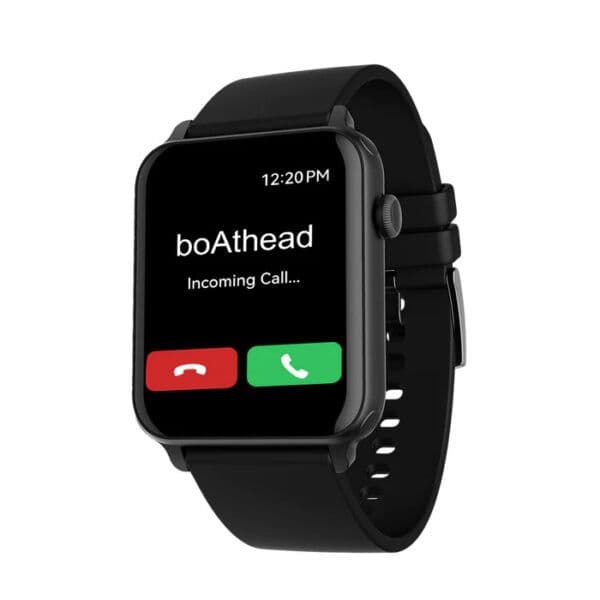 boAt Wave Voice Smart Watch (Charcoal Black) - 1