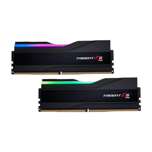 G.Skill Trident Z5 RGB 32GB (16GBx2) DDR5 5600MHz RAM (Matte Black) - 1