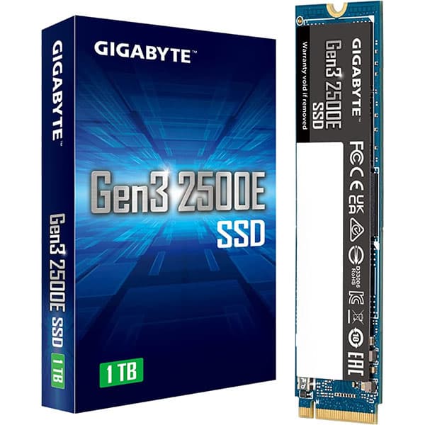 Gigabyte Gen3 2500E SSD 1TB NVMe M.2 Internal Solid State Hard Drive - 1