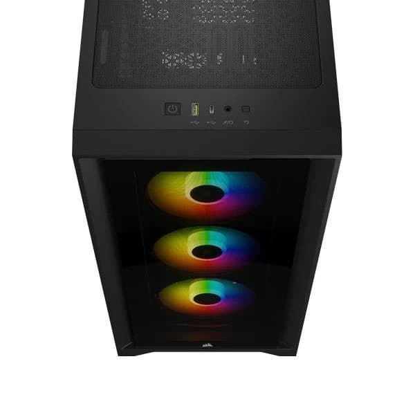 Corsair 4000X RGB Cabinet (Black) - 3