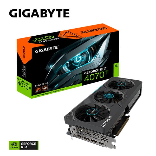 Gigabyte Aorus GeForce RTX 4070 Ti EAGLE OC 12G Graphic Card - 2