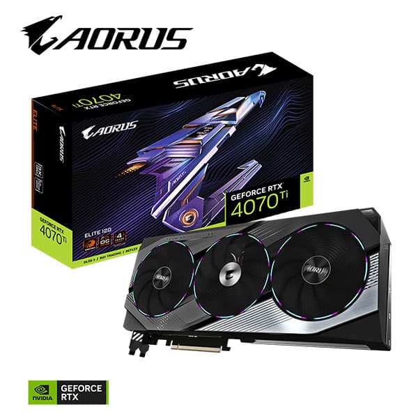 AORUS GeForce RTX™ 4070 Ti ELITE 12G Graphic Card - 3