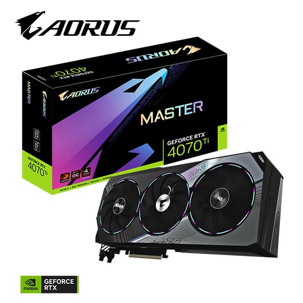 Gigabyte AORUS GeForce RTX 4070 Ti MASTER 12G Graphic Card - 2